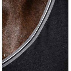Horseware Rambo boxdeken microvezel voering Zwart / storm / zilvergrijs