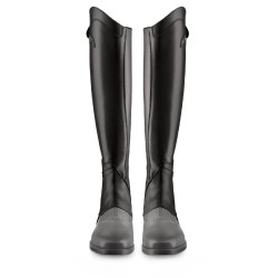 Mini-chaps Ego7 Lyra met elastiek Zwart