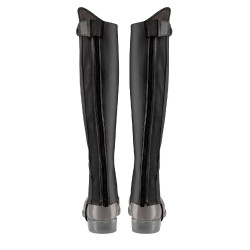 Mini-chaps Ego7 Lyra met elastiek Zwart