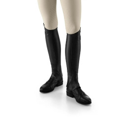 Mini-chaps Ego7 Lyra met elastiek Zwart