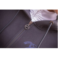 Sweat Fluore Pénélope Marine Marineblauw