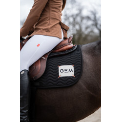 GEM Touc Touc springzadelpad Zwart / écru