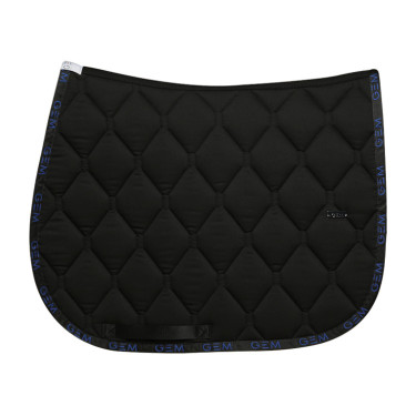 Tapijt GEM Love Zwart / koningsblauw