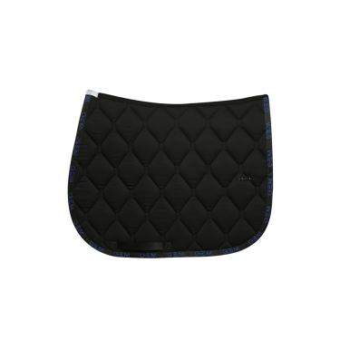 Tapijt GEM Love Zwart / koningsblauw