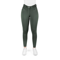 Equithème Carly damesrijbroek Kaki Groen Equithème Carly damesrijbroek Kaki Groen