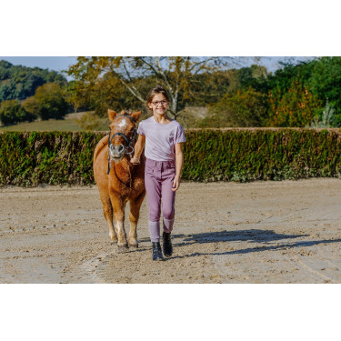 Kinder- en juniorbroek Carly Equithème Llilas Violet