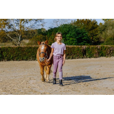 Kinder- en juniorbroek Carly Equithème Llilas Violet