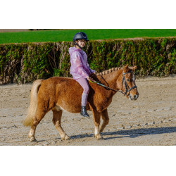 Kinder- en juniorbroek Carly Equithème Llilas Violet
