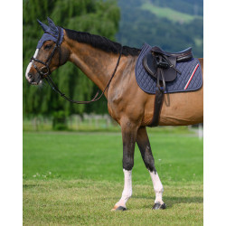 CSO-zadelpad Tommy Hilfiger Equestrian Stanford Verbleekt indigo Blauw