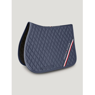 CSO-zadelpad Tommy Hilfiger Equestrian Stanford Verbleekt indigo Blauw