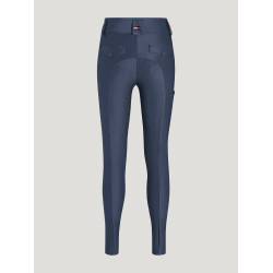 Tommy Hilfiger Equestrian Highland Hybrid damesrijbroek met full grip Verbleekt indigo Blauw Tommy Hilfiger Equestrian Highland Hybrid damesrijbroek met full grip Verbleekt indigo Blauw