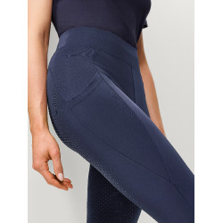 Tommy Hilfiger Equestrian Amber hoge taille full grip damesrijlegging Verbleekt indigo Blauw
