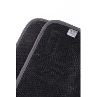 Set van 2 onderbandages 3D mesh velours ProComfort Pilmo Zwart