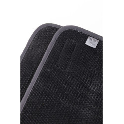 Set van 2 onderbandages 3D mesh velours ProComfort Pilmo Zwart