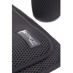 Set van 2 onderbandages 3D mesh velours ProComfort Pilmo Zwart