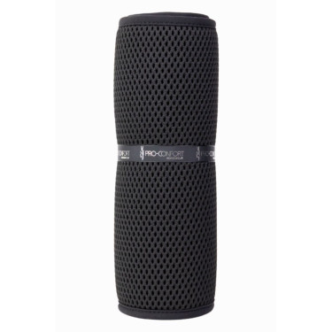 Set van 2 onderbandages 3D mesh velours ProComfort Pilmo Zwart