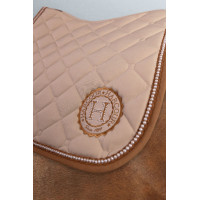 Harcour zadelpad met parelster Champagne Beige