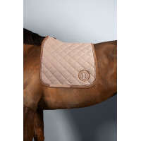Harcour zadelpad met parelster Champagne Beige