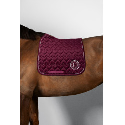 Harcour Valentine zadeldekje Bordeaux