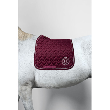 Harcour Valentine zadeldekje Bordeaux