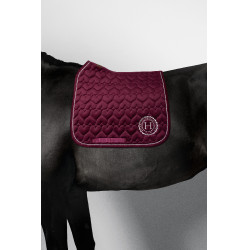 Harcour Valentine zadeldekje Bordeaux