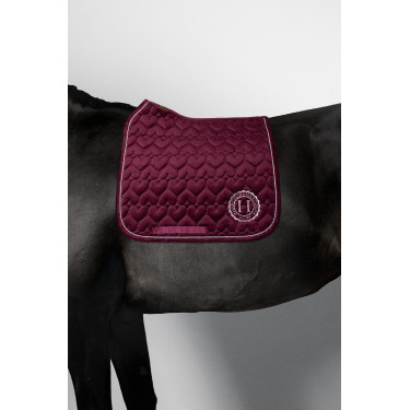 Harcour Valentine zadeldekje Bordeaux