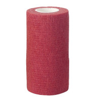 Zelfklevend verband 10 cm EquiLASTIC Kerbl Rood