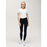 Pantalon Tommy Hilfiger Equestrian Lea full grip Woestijnlucht Blauw