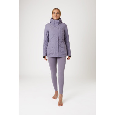 Winterjas Horze dames Jadine Koninklijke rozijn Violet