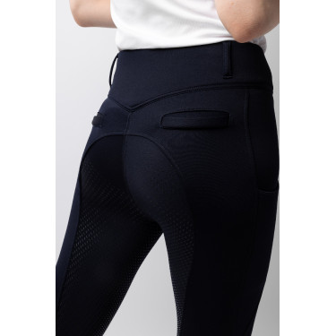 Thermobroek met volledige zit Mira dames Horze Rookgrijs