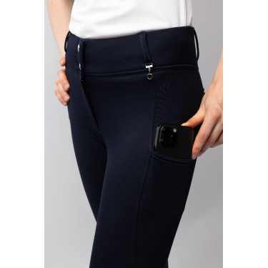 Thermobroek met volledige zit Mira dames Horze Rookgrijs