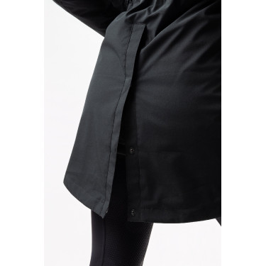 3-in-1 donsjas parka Horze Isabella dames Zwart