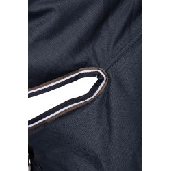 Buitendeken Horze met halsstuk Glasgow 400 g Bosbes Grijs