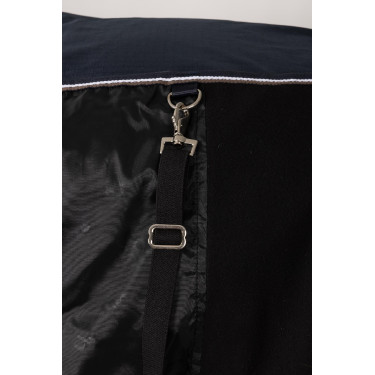 Buitendeken Glasgow 100 g pony Horze Bosbes Grijs