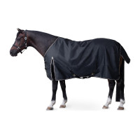 Buitendeken Glasgow 300 g pony Horze Bosbes Grijs