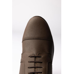 Sheffield hoge vegan leren rijlaarzen van Horze Bruin