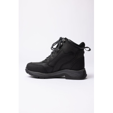 Waterdichte veterlaarzen Horze Atacama Zwart