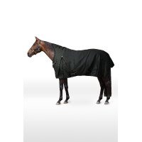 Horze Helsinki high neck outdoor deken 300 g Groene scarabee