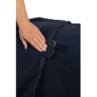 Horze 2-in-1 fleece achterdeken Marine Marineblauw