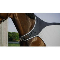 Walker-deken Equithème Flycool Marine / wit Blauw