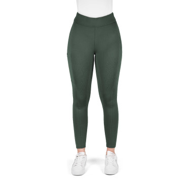 Equithème Birdy dameslegging Kaki Groen