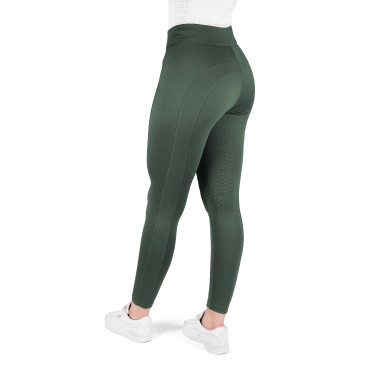 Equithème Birdy dameslegging Kaki Groen
