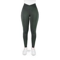 Equithème Fanny dameslegging Kaki Groen