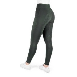 Equithème Fanny dameslegging Kaki Groen