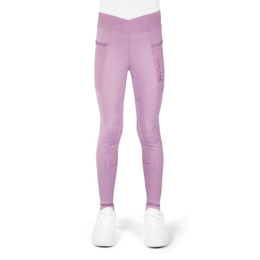 Legging Flora Kind Je T'aime Equithème Mauve Violet Legging Flora Kind Je T'aime Equithème Mauve Violet