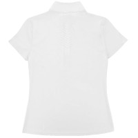 Wedstrijdpolo Equithème Suzanne dames Wit