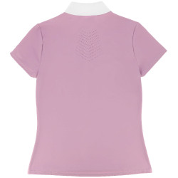Wedstrijdpolo Equithème Suzanne dames Mauve Violet Wedstrijdpolo Equithème Suzanne dames Mauve Violet