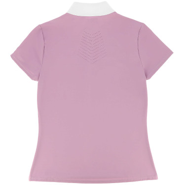Wedstrijdpolo Equithème Suzanne dames Mauve Violet Wedstrijdpolo Equithème Suzanne dames Mauve Violet