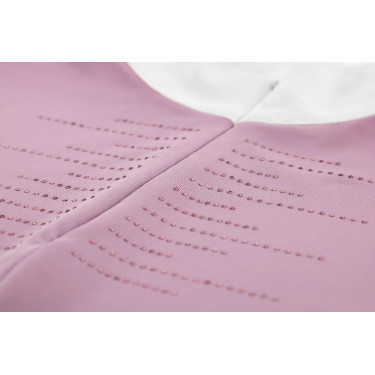 Wedstrijdpolo Equithème Suzanne dames Mauve Violet Wedstrijdpolo Equithème Suzanne dames Mauve Violet