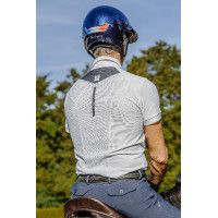 Wedstrijdpolo Equithème Chris heren Wit